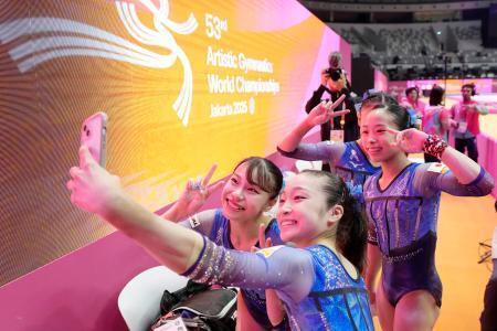 杉原愛子、6年ぶり舞台に意欲 世界体操、女子が会場練習