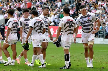 　オーストラリアＡに大敗した日本フィフティーン