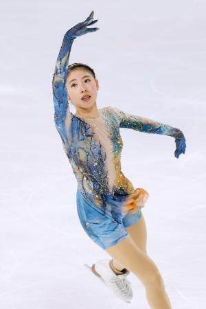 フィギュア17歳中井が初出場V GP開幕戦、坂本2位住吉3位