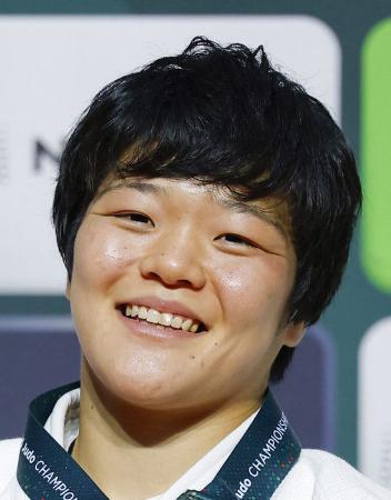 柔道、嘉重春樺が優勝　グランプリ大会女子６３キロ級