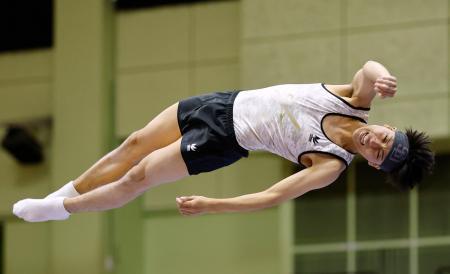 トランポリン、男子は宮野隼人Ｖ　全日本選手権、女子は田中沙季