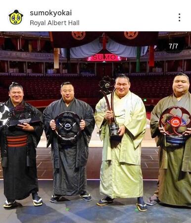 日本相撲協会のインスタグラム（＠ｓｕｍｏｋｙｏｋａｉ）から