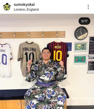 日本相撲協会のインスタグラム（＠ｓｕｍｏｋｙｏｋａｉ）から