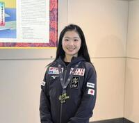 　ＧＰ初出場で金メダルを獲得した中井亜美