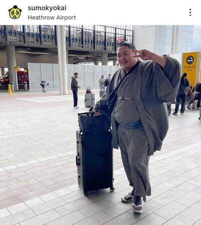 　日本相撲協会のインスタグラム（ｓｕｍｏｋｙｏｋａｉ）より