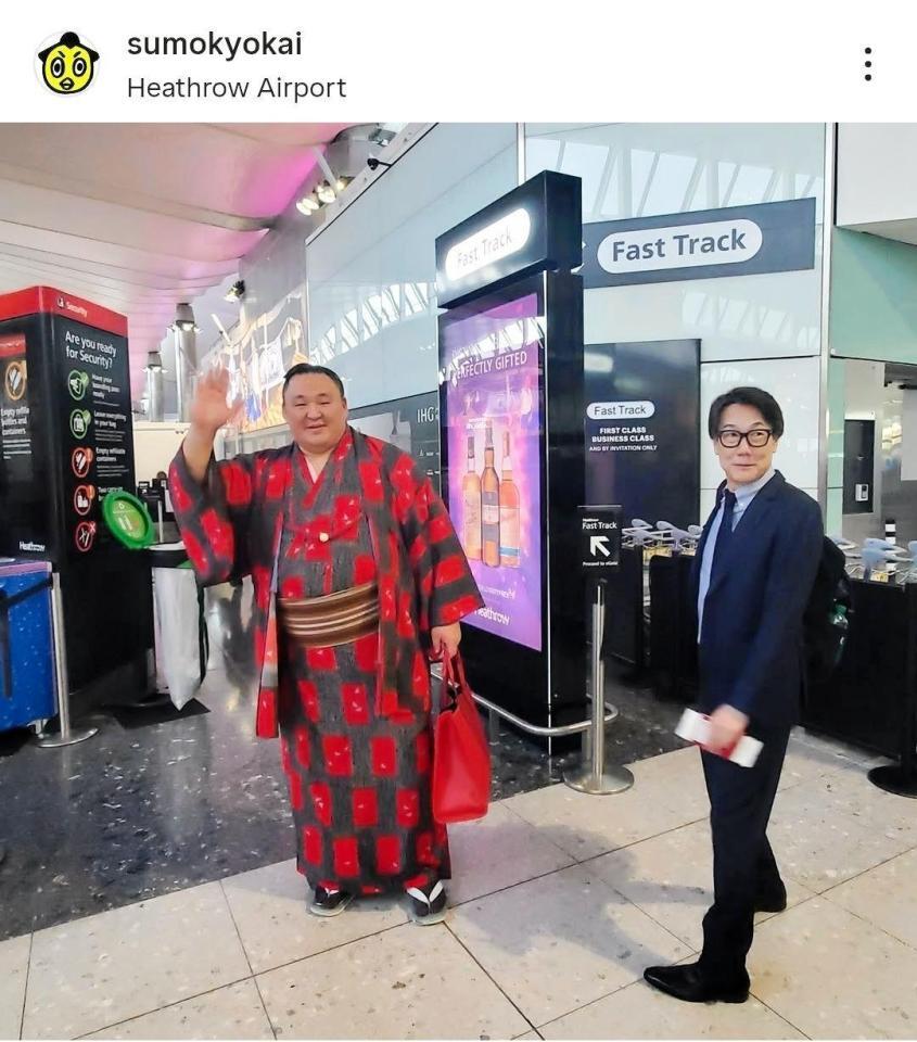 　日本相撲協会のインスタグラム（ｓｕｍｏｋｙｏｋａｉ）より