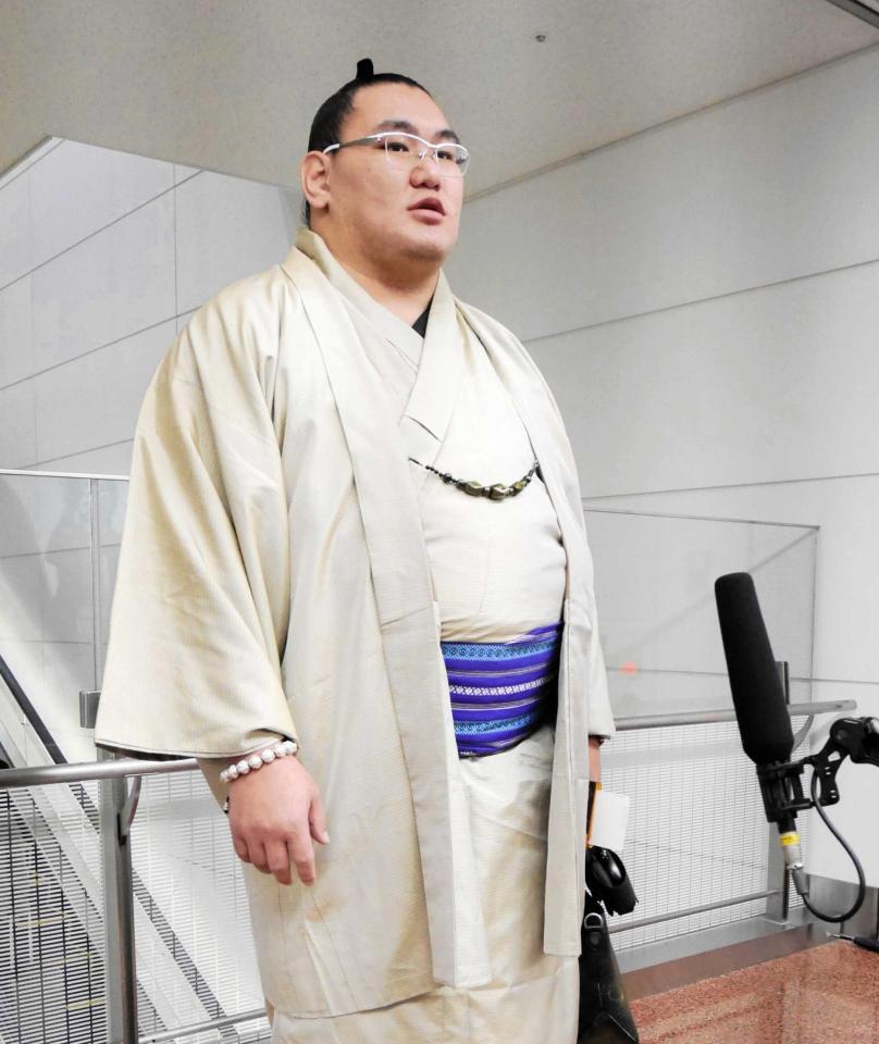 　帰国した豊昇龍