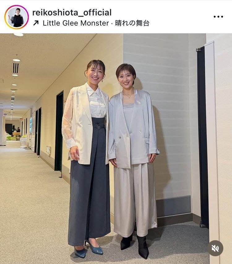 　潮田玲子さんインスタグラム（ｒｅｉｋｏｓｈｉｏｔａ＿ｏｆｆｉｃｉａｌ）より