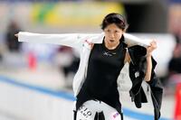 　女子３０００メートルで２位だった高木美帆