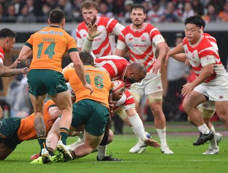ラグビー日本代表、豪州に“1トライ差”惜敗 リーチ「勝てる試合、あと一歩」 後半猛追も歴史的初勝利ならず「ゴール前1mが課題」