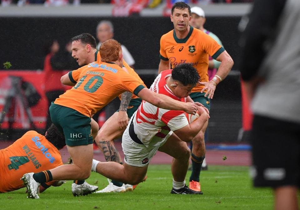 ラグビー日本代表 豪州に15－19惜敗で涙 後半猛追“あと1トライ”で