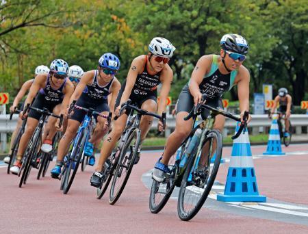 女子は２０歳の林愛望が２度目Ｖ　トライアスロン日本選手権