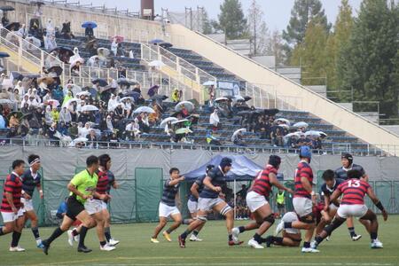 ラグビー　同大が今季３敗目　全国選手権出場遠のく　後半一時勝ち越しも痛恨逆転負け　永山監督「最後の３０分は相手が上だった」