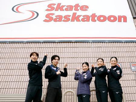 中井亜美は好調、3回転半を着氷 カナダ、フィギュアGPへ初練習