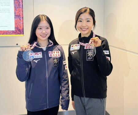 １７歳・中井亜美　ＧＰ連続表彰台に「まさか２戦とも表彰台に乗れるとは」　ファイナルへ「自信を持てるような練習をしていきたい」