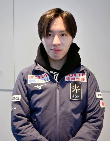 「全日本はベストの姿で」　フィギュア三浦が帰国