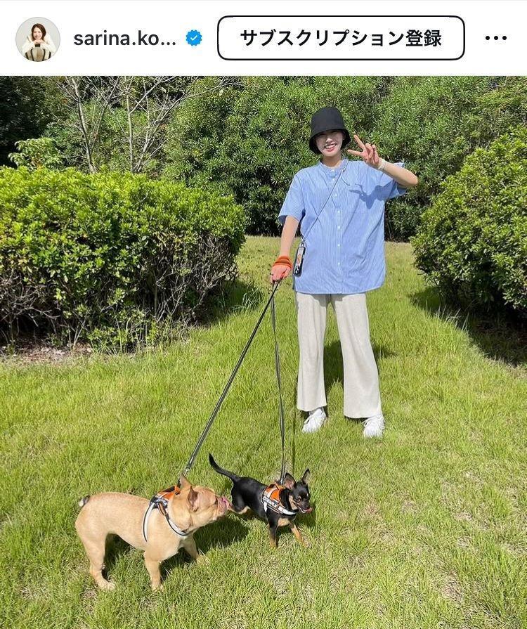 古賀紗理那さんインスタグラム（ｓａｒｉｎａ．ｋｏｇａ）より