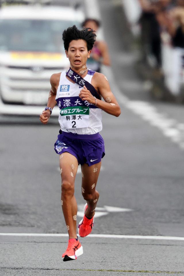 　駒大の伊藤蒼唯