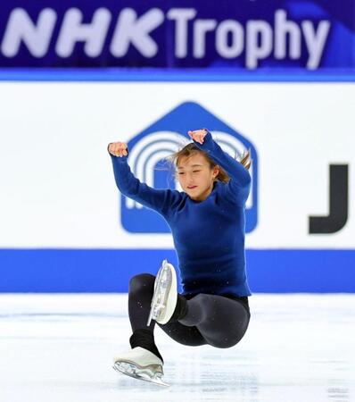 坂本花織　ＧＰ２戦目・ＮＨＫ杯へ「本当にミスが許されない」