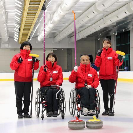 小川「楽しんで頂上を」　冬季パラのカーリング代表