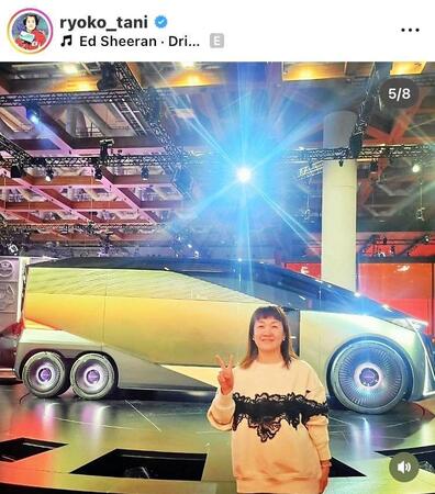 　谷亮子さんのインスタグラム（＠ｒｙｏｋｏ＿ｔａｎｉ）から