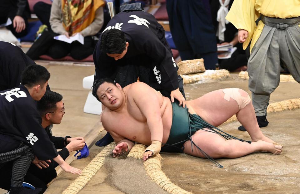 　輝に敗れた三田