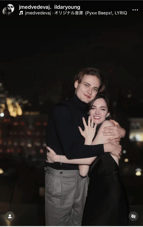 　メドベージェワのインスタグラム＠ｊｍｅｄｖｅｄｅｖａｊより