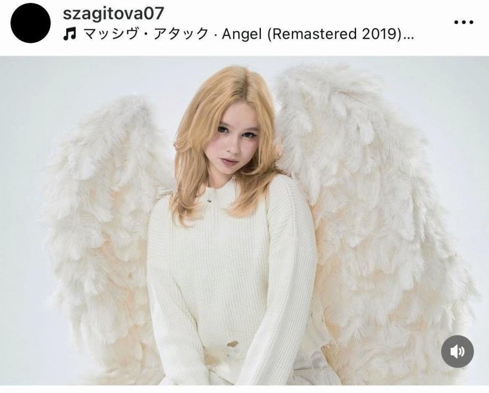 　サビーナ・ザギトワのインスタグラム＠ａｚａｇｉｔｏｖａ０７より