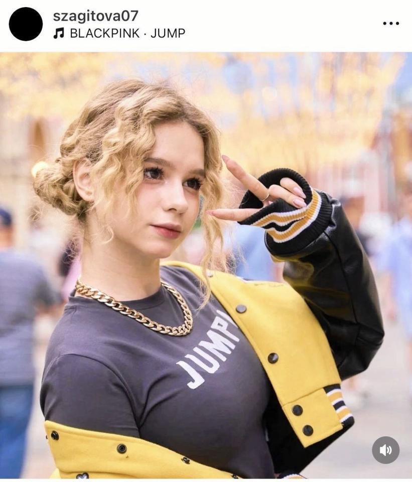 　サビーナ・ザギトワのインスタグラム＠ａｚａｇｉｔｏｖａ０７より