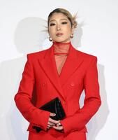 　ＴＩＲＴＩＲ「Ｔｈｅ　Ｄａｗｎ　ｏｆ　ａ　Ｎｅｗ　Ｅｒａ」特別レセプションパーティーに登場した野中生萌（撮影・伊藤笙子）