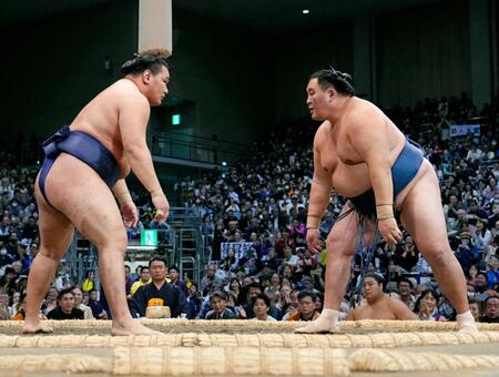 闘魂４１歳・玉鷲　３敗目も豊昇龍に大健闘「横綱をヒーヒーさせた」