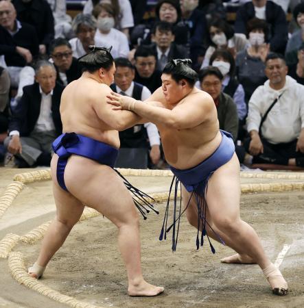 大の里、９連勝でトップ維持　豊昇龍７勝目、安青錦は１差追走