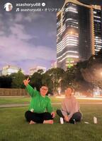 　朝青龍のインスタグラム（＠ａｓａｓｈｏｒｙｕ６８）から