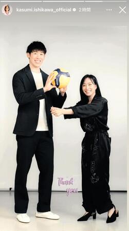 石川佳純のインスタグラム＠ｋａｓｕｍｉ．ｉｓｈｉｋａｗａ＿ｏｆｆｉｃｉａｌより