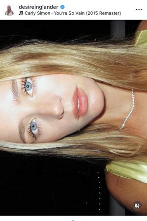 【写真】「宇宙で最も美しい顔」世界記録保持者のモデル婚約者 圧巻のビジュアル