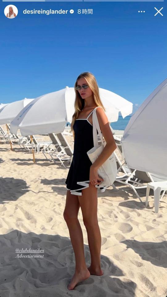 デシレ・イングランデルのインスタグラム＠ｄｅｓｉｒｅｉｎｇｌａｎｄｅｒより