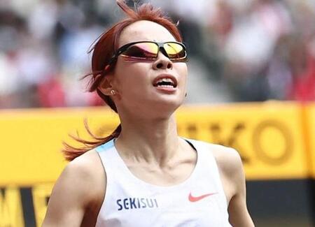 山本有真は無念の１区７位　残り２キロから失速　タスキリレー後は苦しそうに倒れ込む