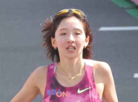エディオンが悲願の初優勝！５区細田あいが激走で再逆転　オール日本選手布陣で堂々頂点　連覇狙った日本郵政Ｇは７秒差２位で涙