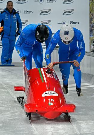 五輪テストに「下町ボブスレー」　伊男子２人乗り「技術信じる」