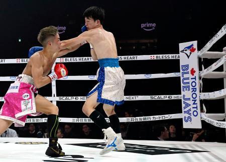 大リーグ、ブルージェイズが広告　ＷＢＣバンタム級王座決定戦に