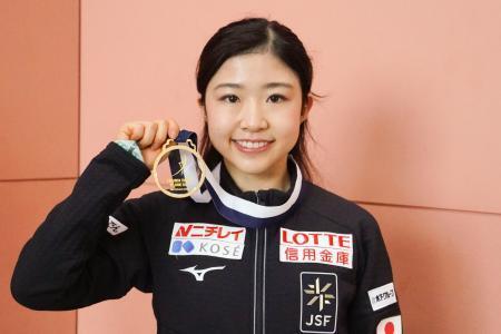 ＧＰ２連勝の千葉、笑顔の帰国　フィギュアスケート、鍵山は反省