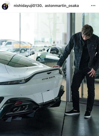 　西田有志インスタグラム（ｎｉｓｈｉｄａｙｕｊｉ０１３０）より