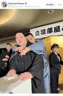 　立浪部屋のインスタグラム＠ｔａｔｓｕｎａｍｉｂｅｙａより