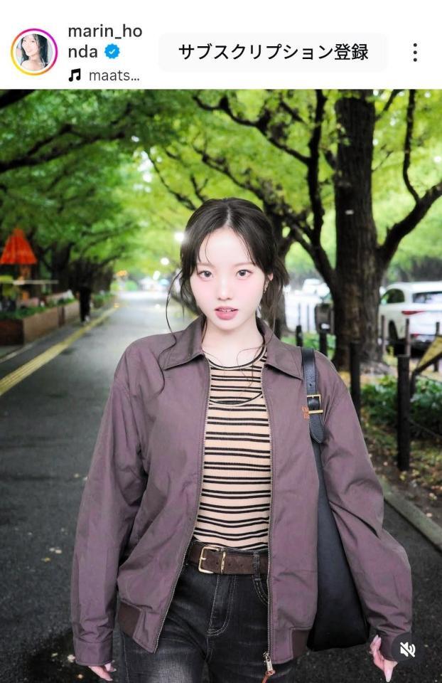 本田真凛のインスタグラム（＠ｍａｒｉｎ＿ｈｏｎｄａ）から