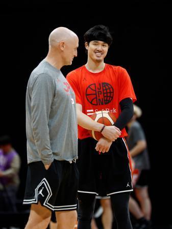 バスケ渡辺雄「強い気持ちで」 W杯アジア予選、28日に台湾戦