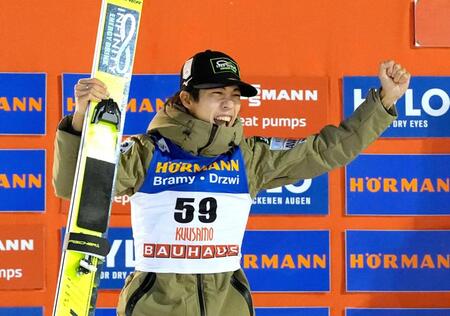 二階堂蓮　念願の初表彰台　２位に笑顔「やっとか、という感じ」強風打ち切りで順位確定