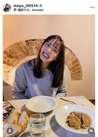 石川真佑のインスタグラム（＠ｍａｙｕ＿００５１４）から
