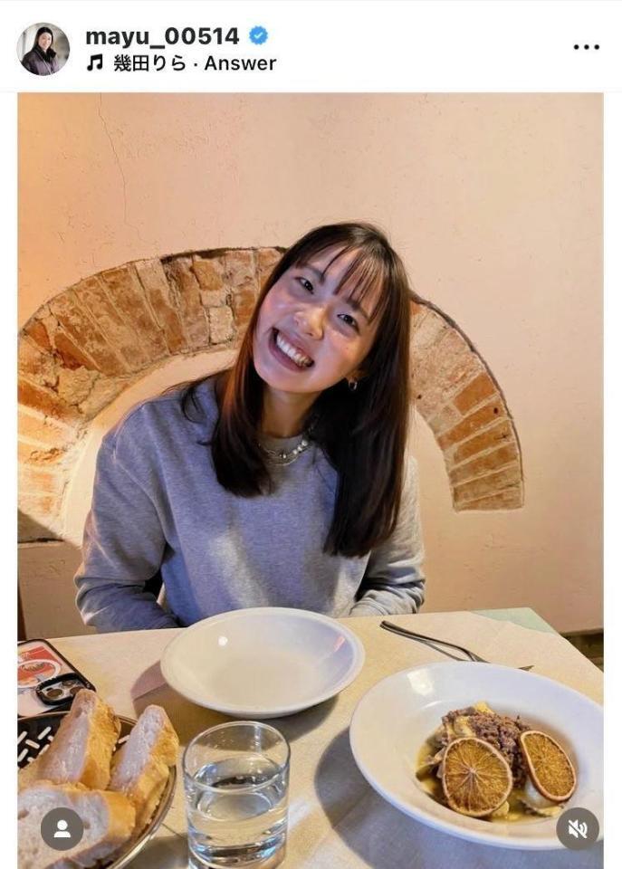 石川真佑のインスタグラム（＠ｍａｙｕ＿００５１４）から