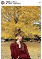 山田二千華のインスタグラム（＠０２２４＿ｎｉｃｈｉｋａ）から