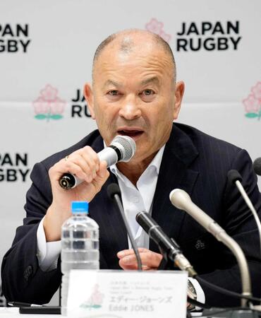 日本・ジョーンズHC 初戦を最重視「まずは3試合に集中」「目標8強」決勝Tは超難敵 27年ラグビーW杯組み合わせ決定